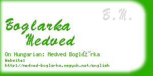 boglarka medved business card